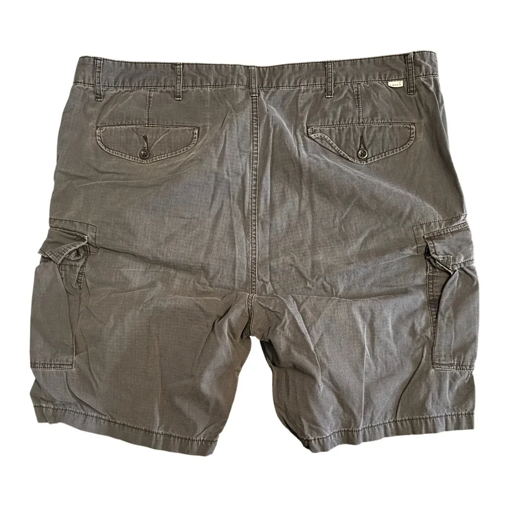 Levi's 23251 Cargo Shorts Mens W44 Gray White Tab Cotton Utility